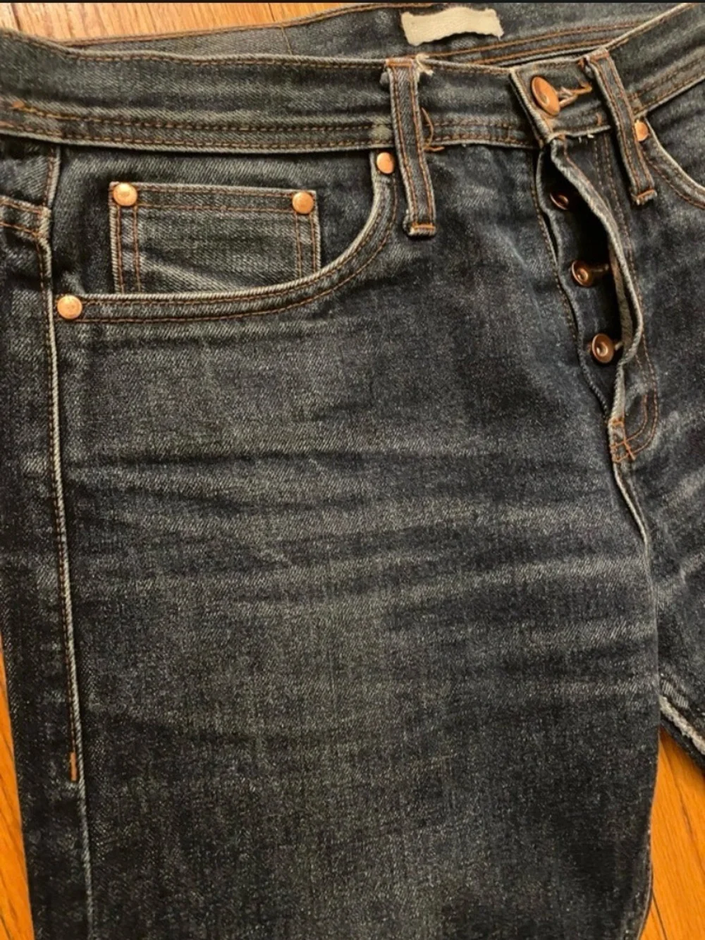 Unbranded Brand UB201 Tapered Selvedge Denim Jeans - Size 32 - 14.5 oz  $99 orig